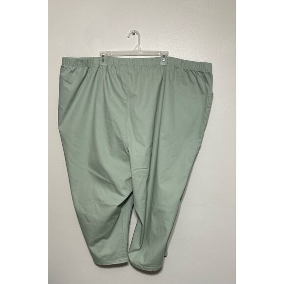 Woman Within Light Green Capris Plus Size Pants Size 40W - Picture 3 of 11